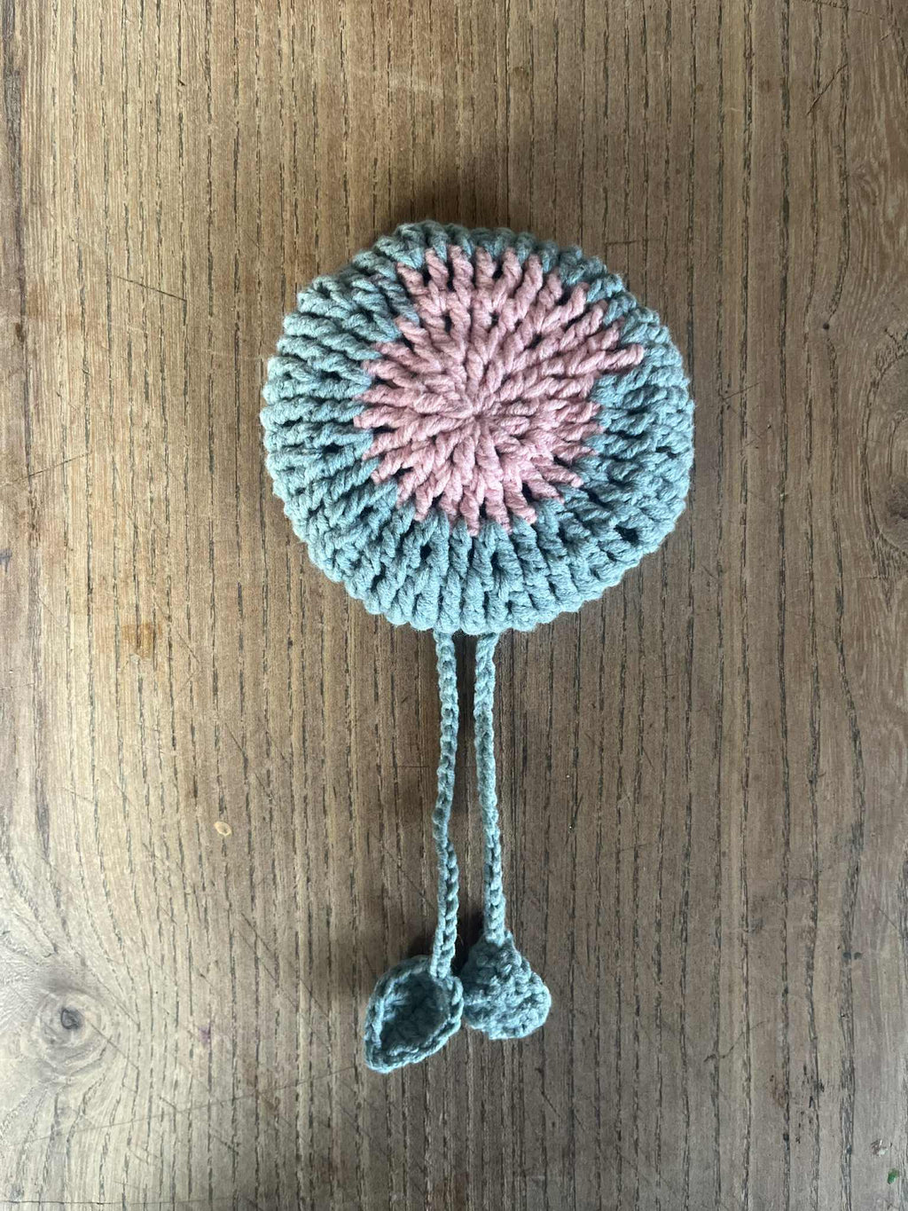 Couvre Chignon Rose & Bleu