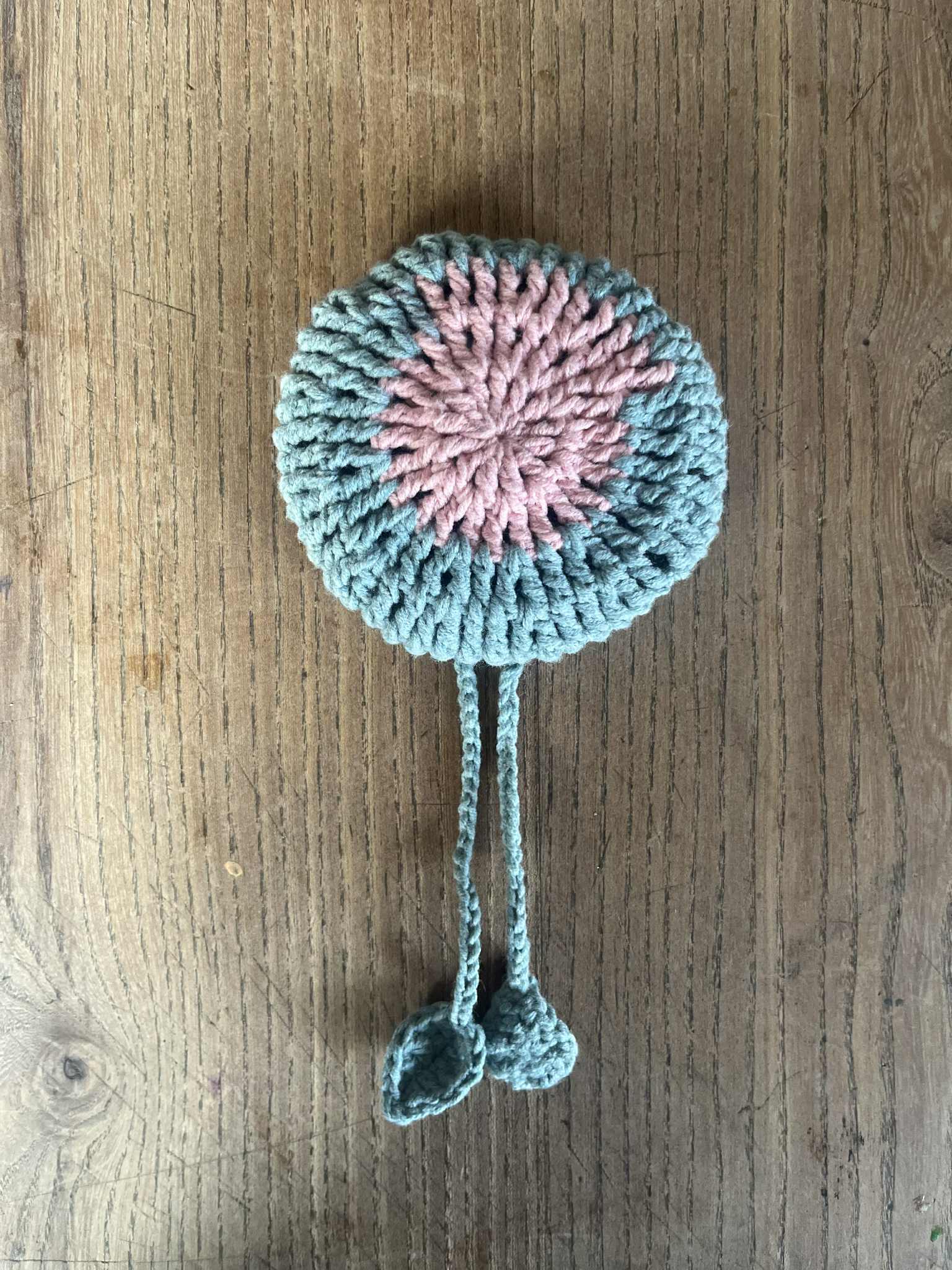 Couvre Chignon Rose & Bleu