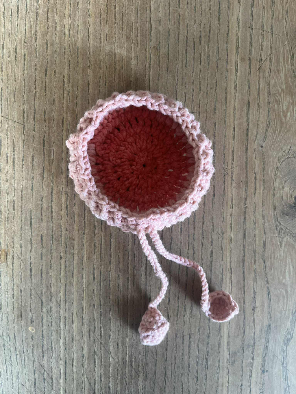 Couvre-Chignon 2 Roses clair