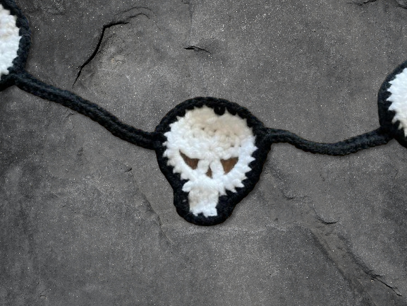 Guirlande têtes de morts