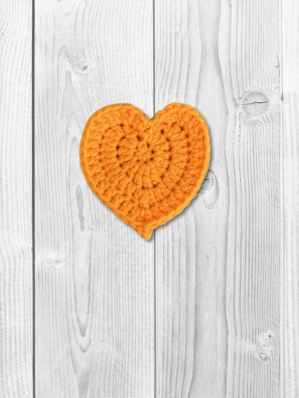 Petit Coeur Orange