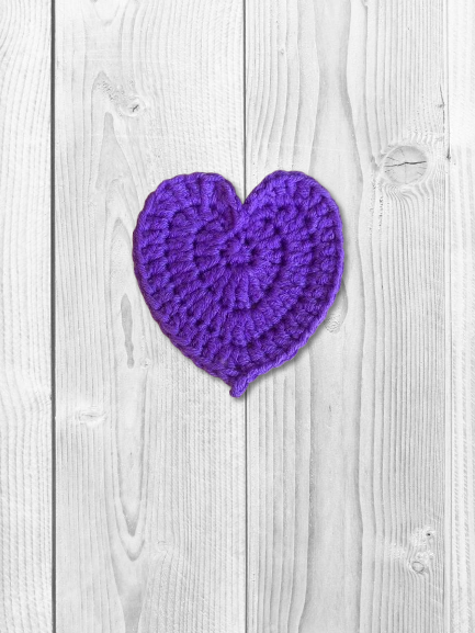 Petit Coeur Violet