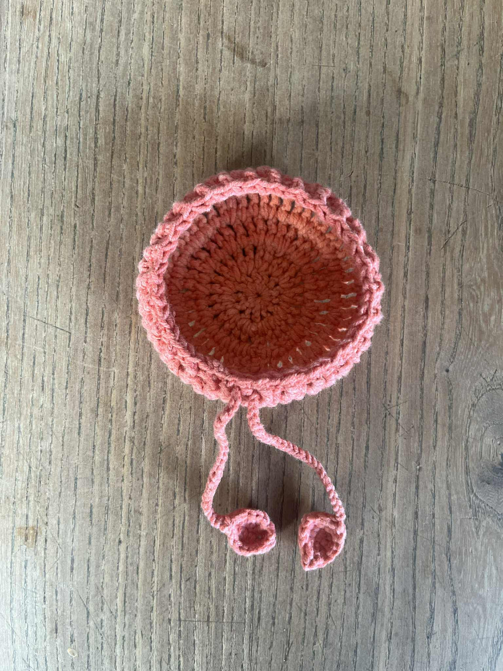 Couvre Chignon 2 roses foncé